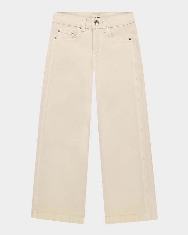Girl's Nini Wide Leg Jeans, Size 7-16